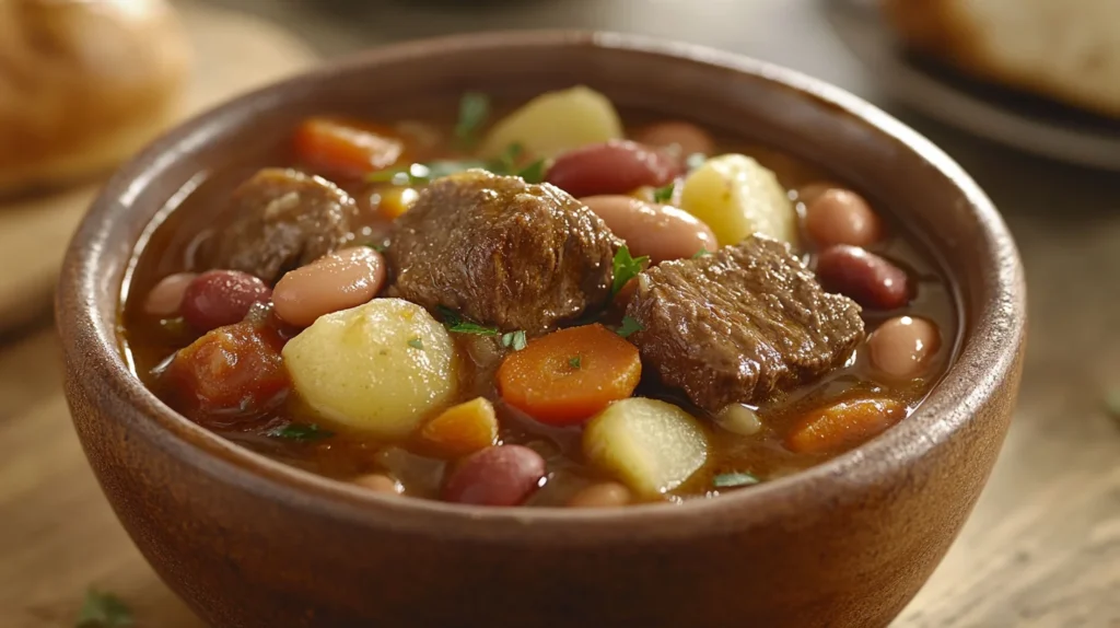 beef stew with beans