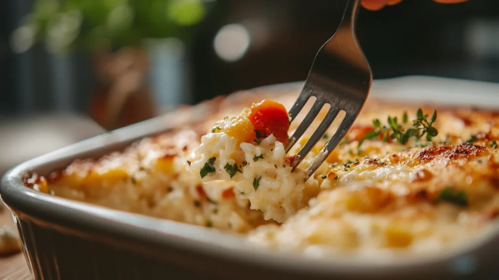 breakfast casserole with rice recipe