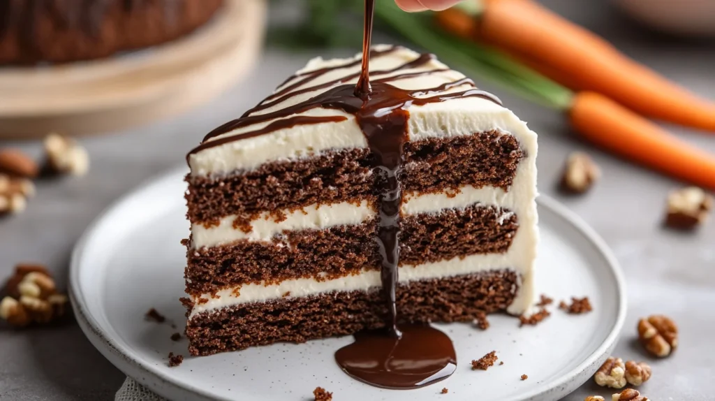 chocolate carrot cake