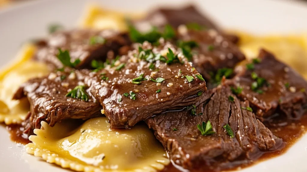 beef short rib ravioli