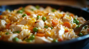 chicken and rice-a-roni casserole