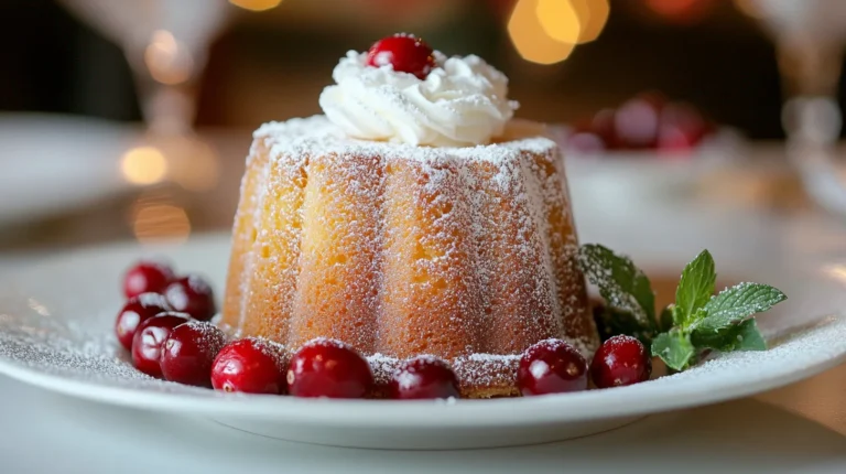 Cranberry Christmas Pound Cake