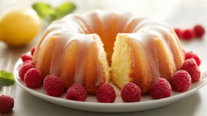 lemon raspberry pound cake recipe