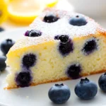 blueberry lemon ricotta cake