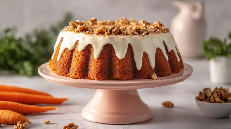 carrot cake pound cake recipe