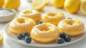 lemon pound cake donuts