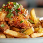 chicken tenders with fries