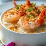 easy shrimp casserole recipe with Ritz crackers