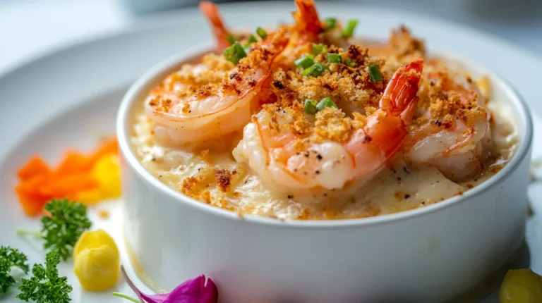 easy shrimp casserole recipe with Ritz crackers