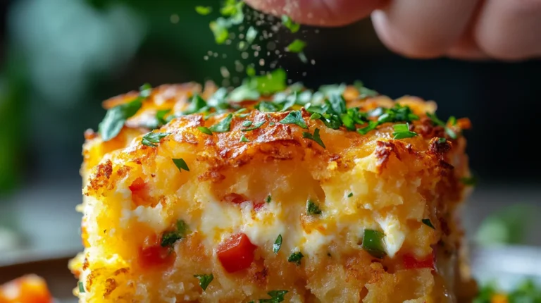 Biscuit Hash Brown Breakfast Casserole