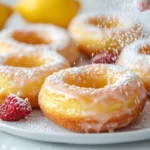 lemon pound cake donuts