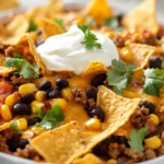 taco casserole with Fritos