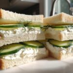 Creamy Cucumber Tea Sandwiches