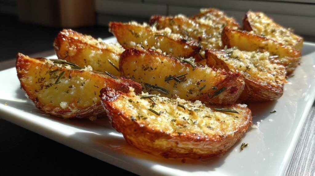 Garlic Parmesan Roasted Potatoes