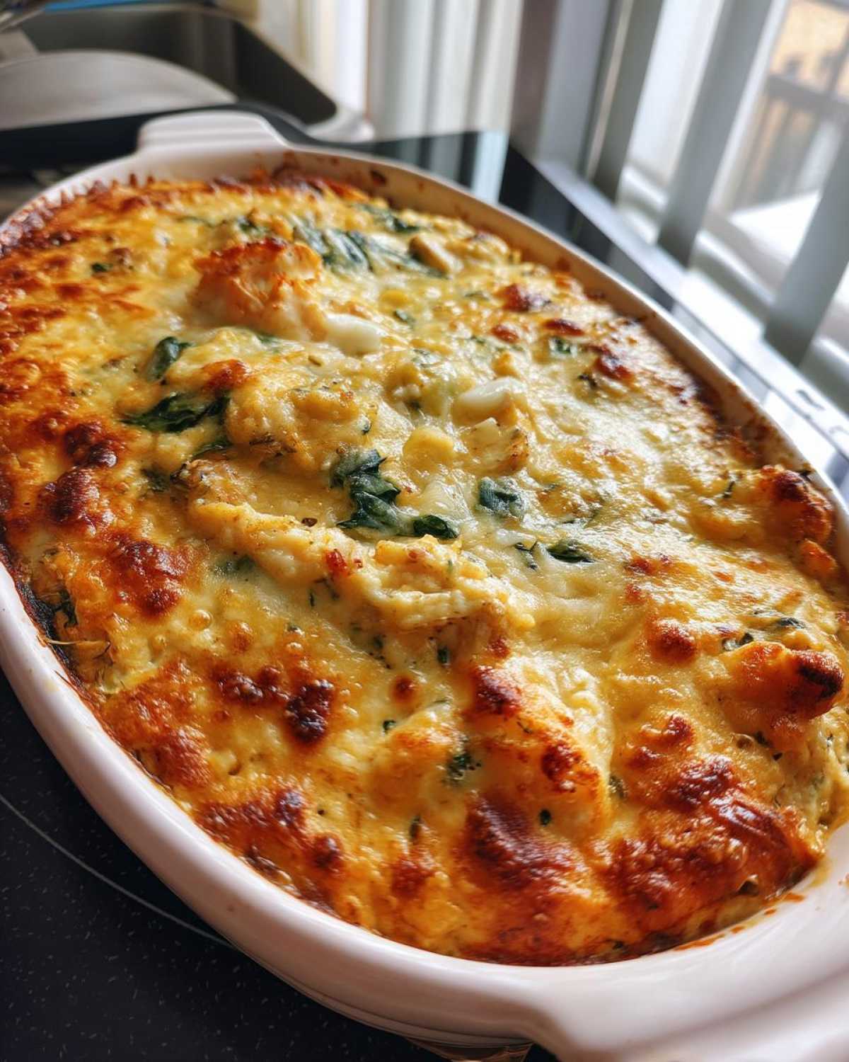 Joe's Crab Shack Crab, Shrimp & Spinach Dip