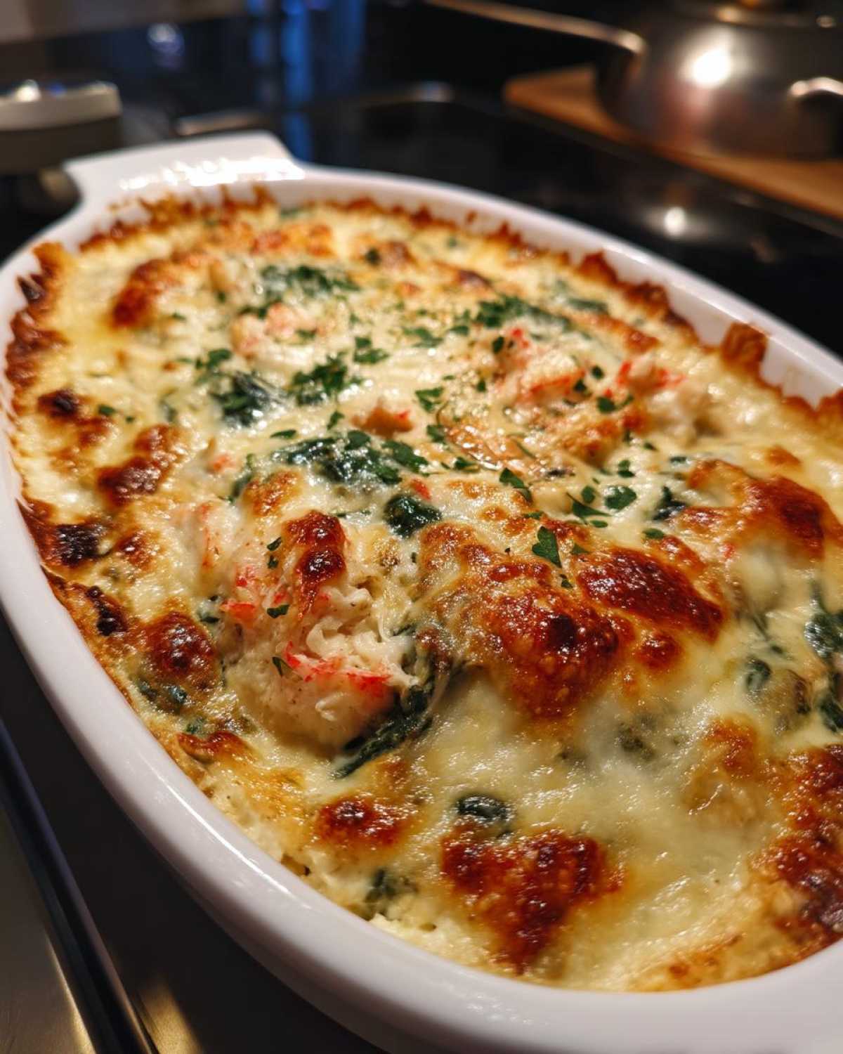 Joe's Crab Shack Crab, Shrimp & Spinach Dip