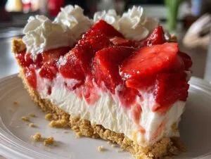 Strawberry Cool Whip Pie