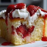Strawberry Shortcake Poke Cake