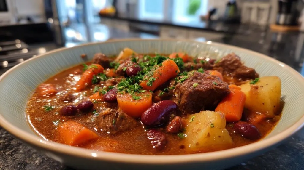 beef stew with beans