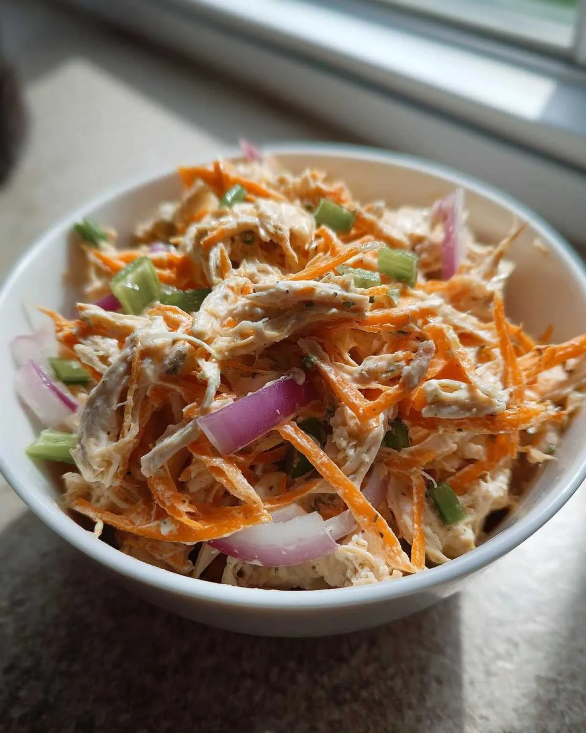 chicken carrot salad recipe