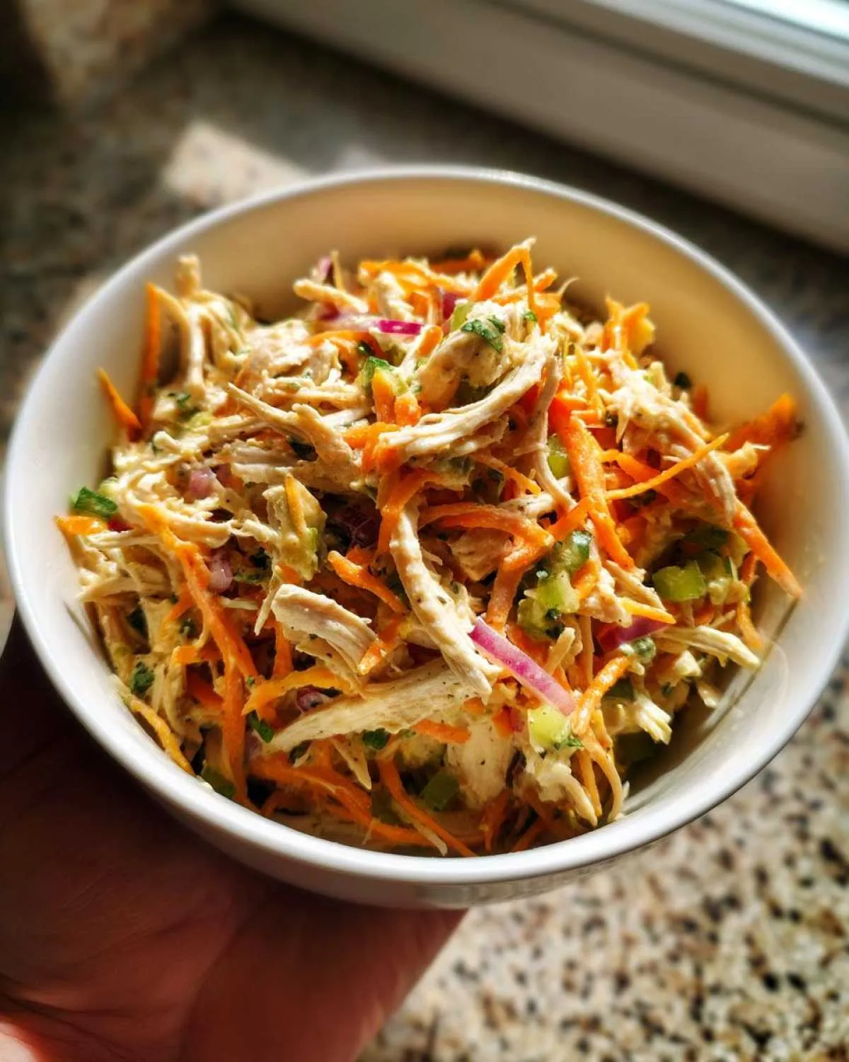 chicken carrot salad recipe