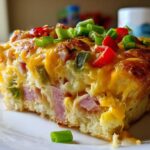 hawaiian roll breakfast casserole
