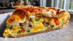 puff pastry breakfast casserole