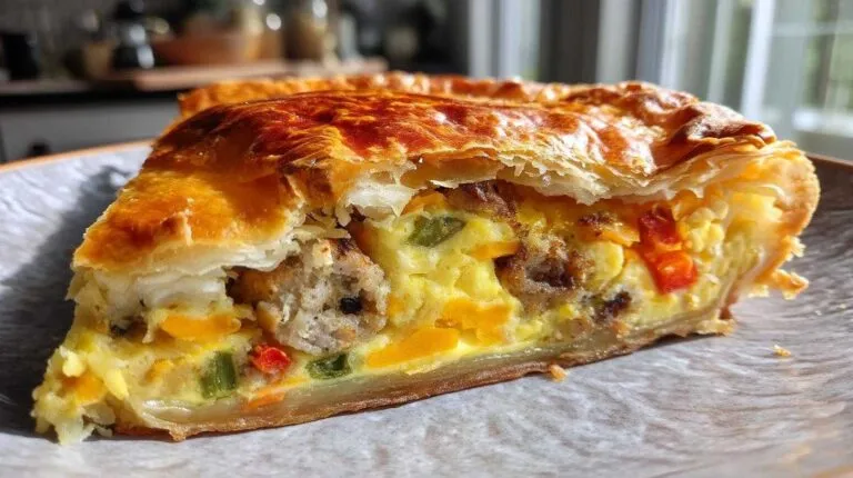 puff pastry breakfast casserole