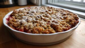 rhubarb crisp