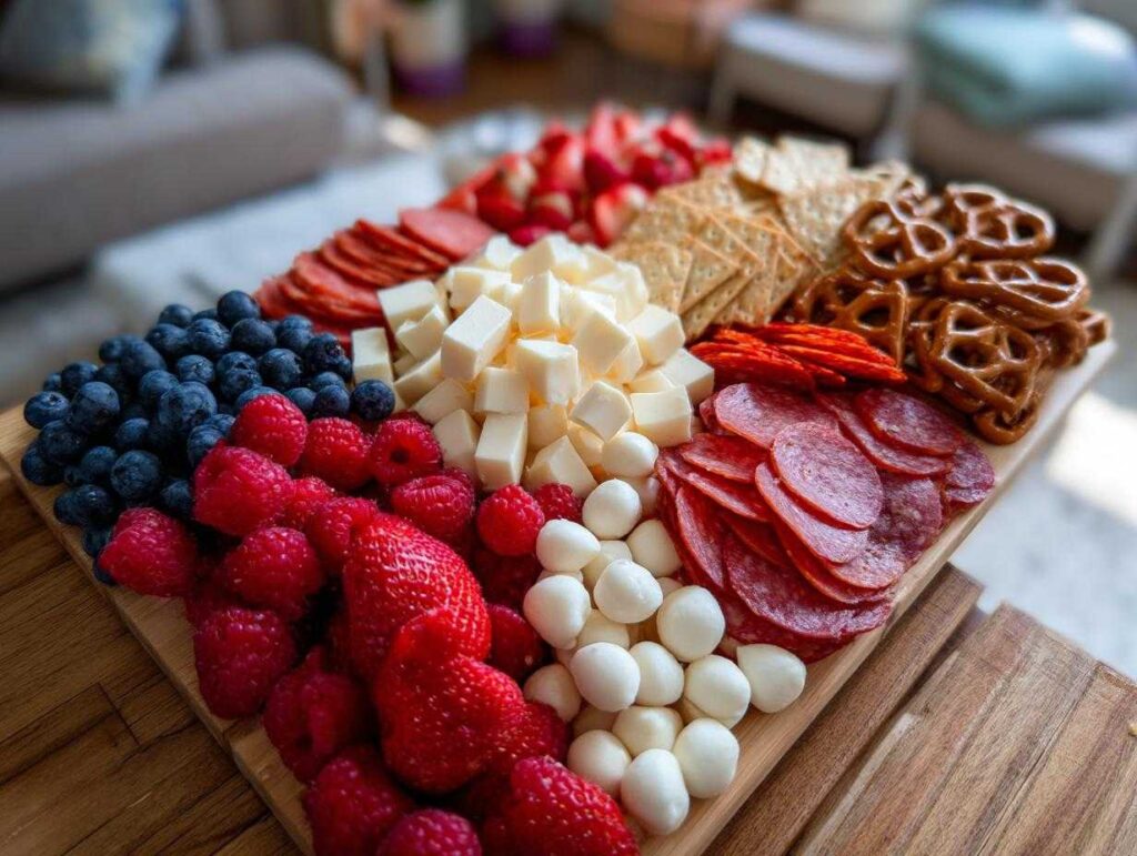 4th of July Charcuterie Board