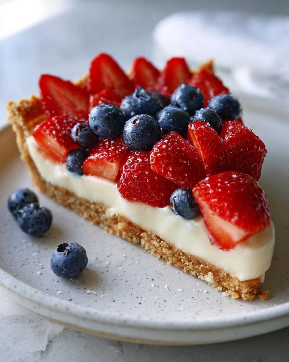 4th of July Fruit Pizza