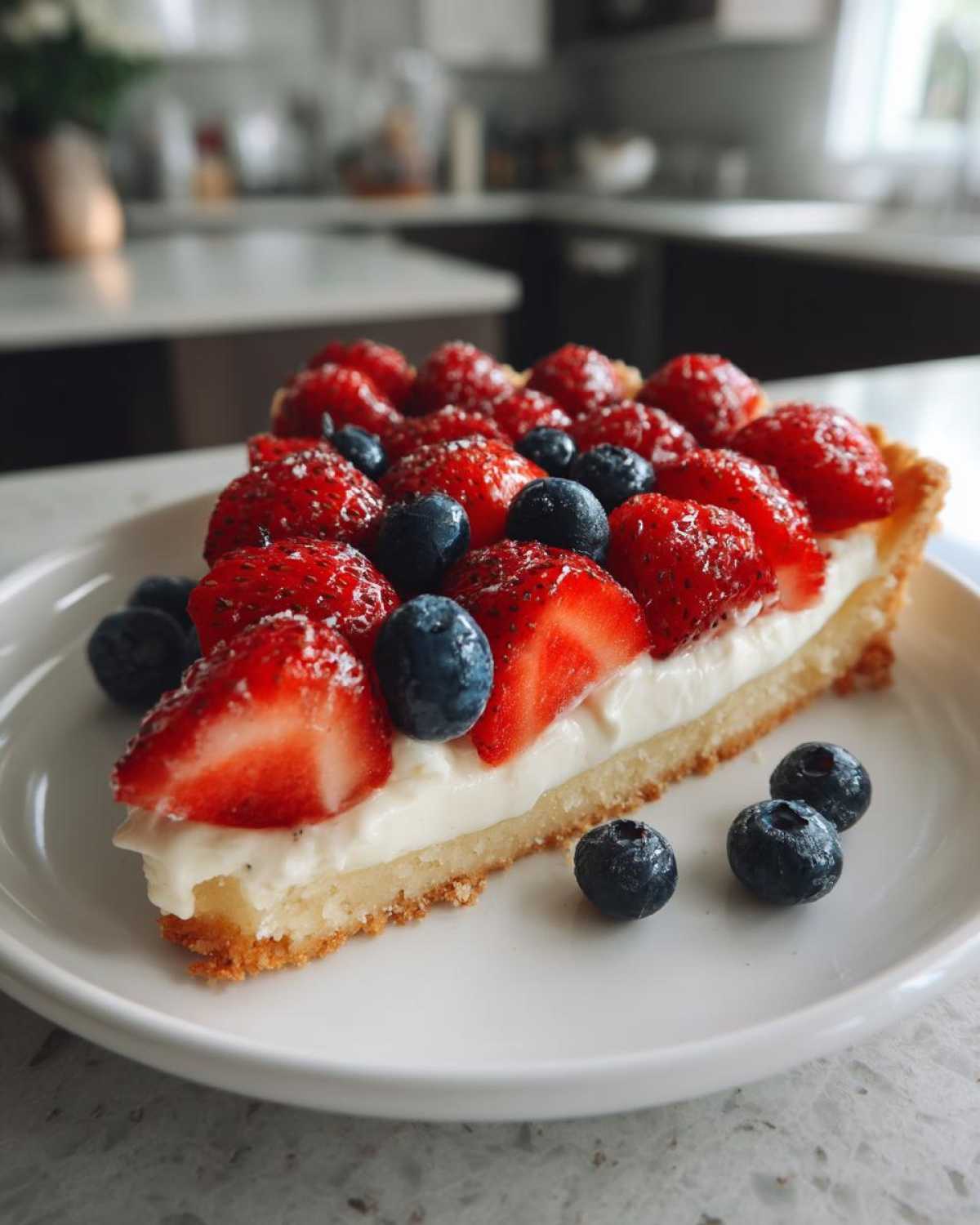 4th of July Fruit Pizza