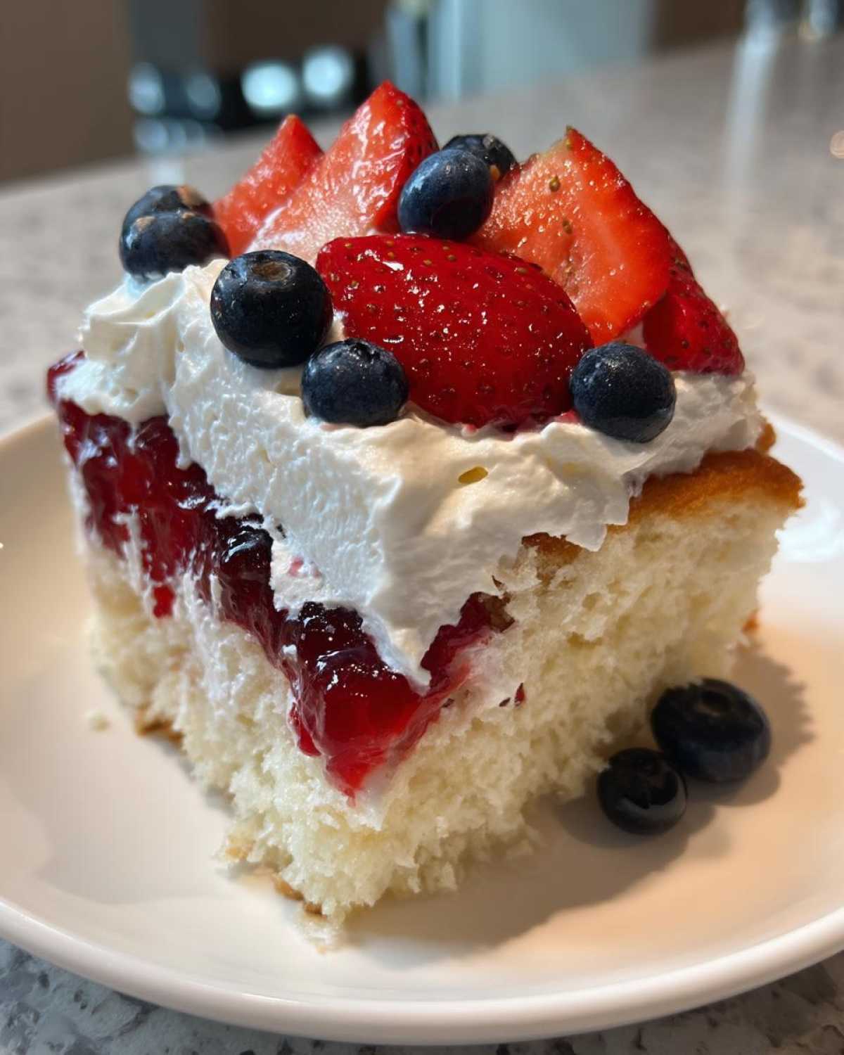 4th of July Poke Cake