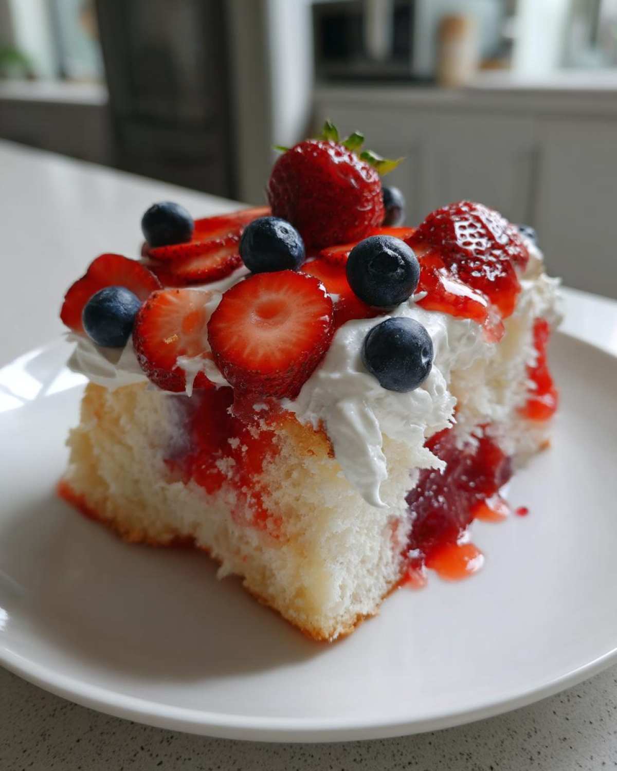 4th of July Poke Cake
