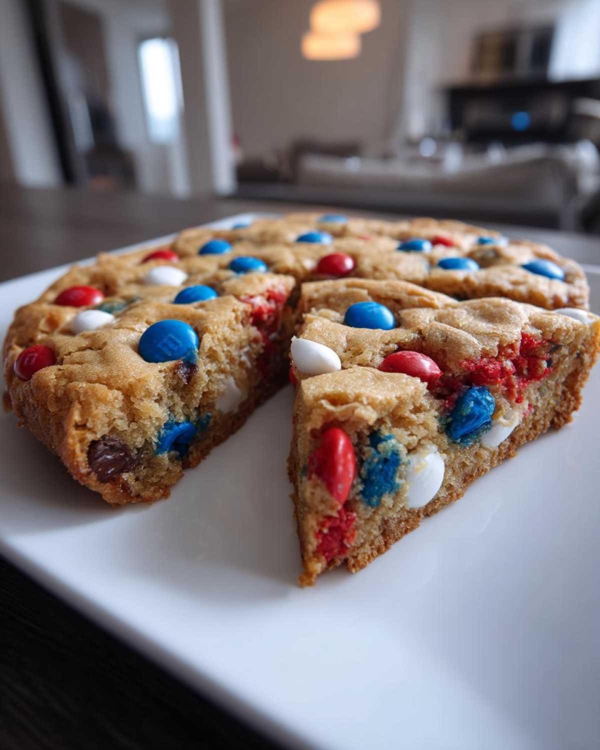 4th of july cookie cake