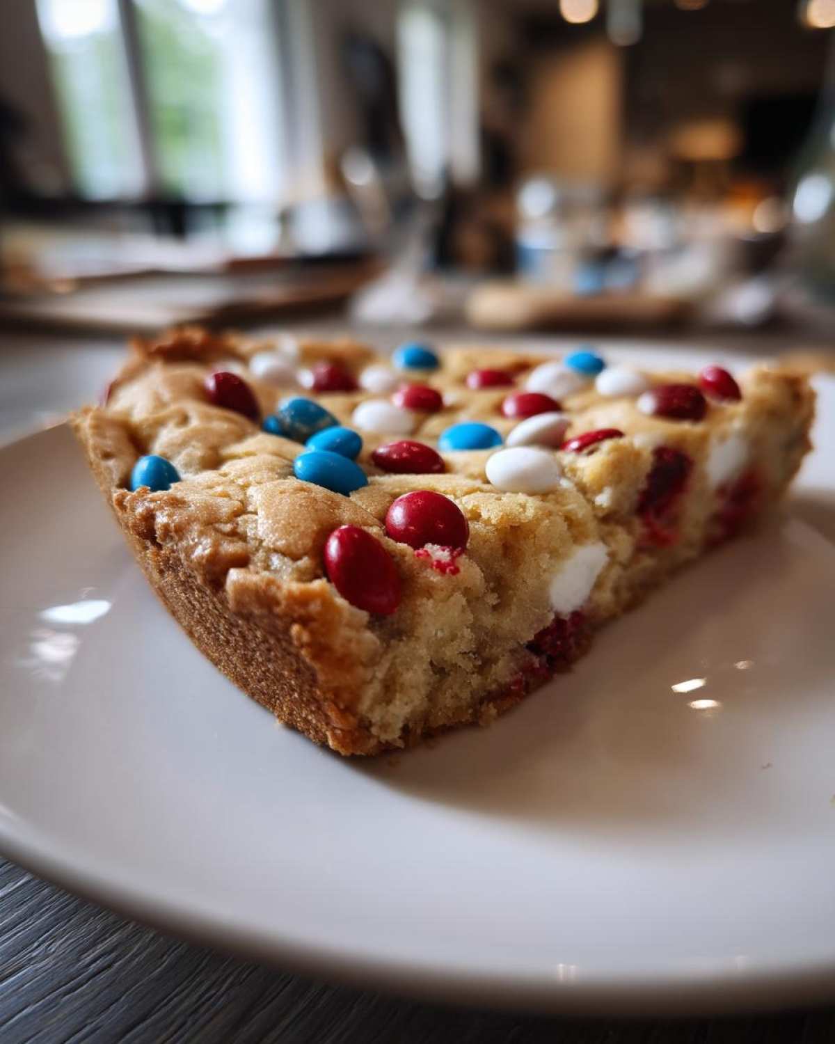 4th of july cookie cake