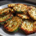 Air Fryer Zucchini with Parmesan