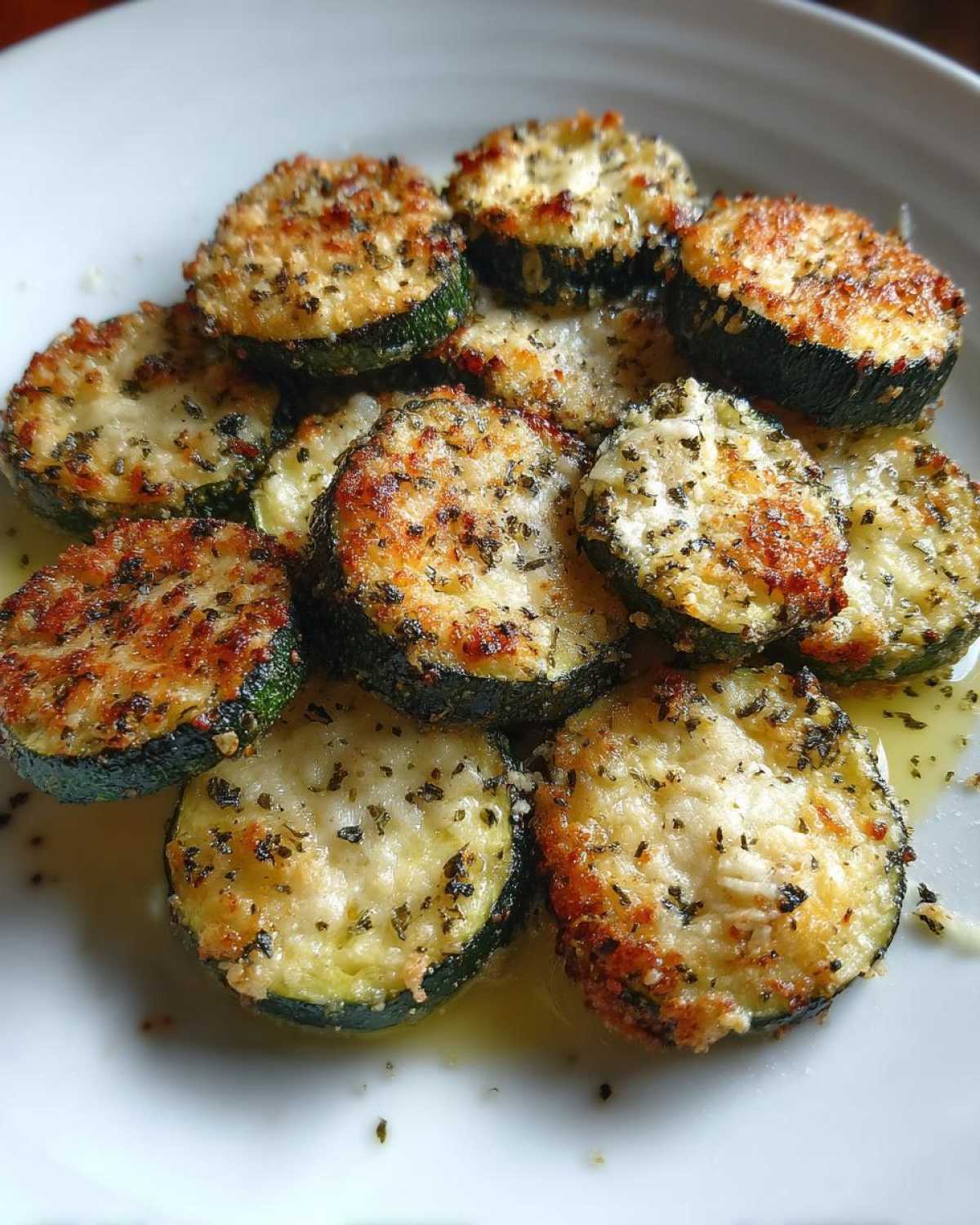 Air Fryer Zucchini with Parmesan