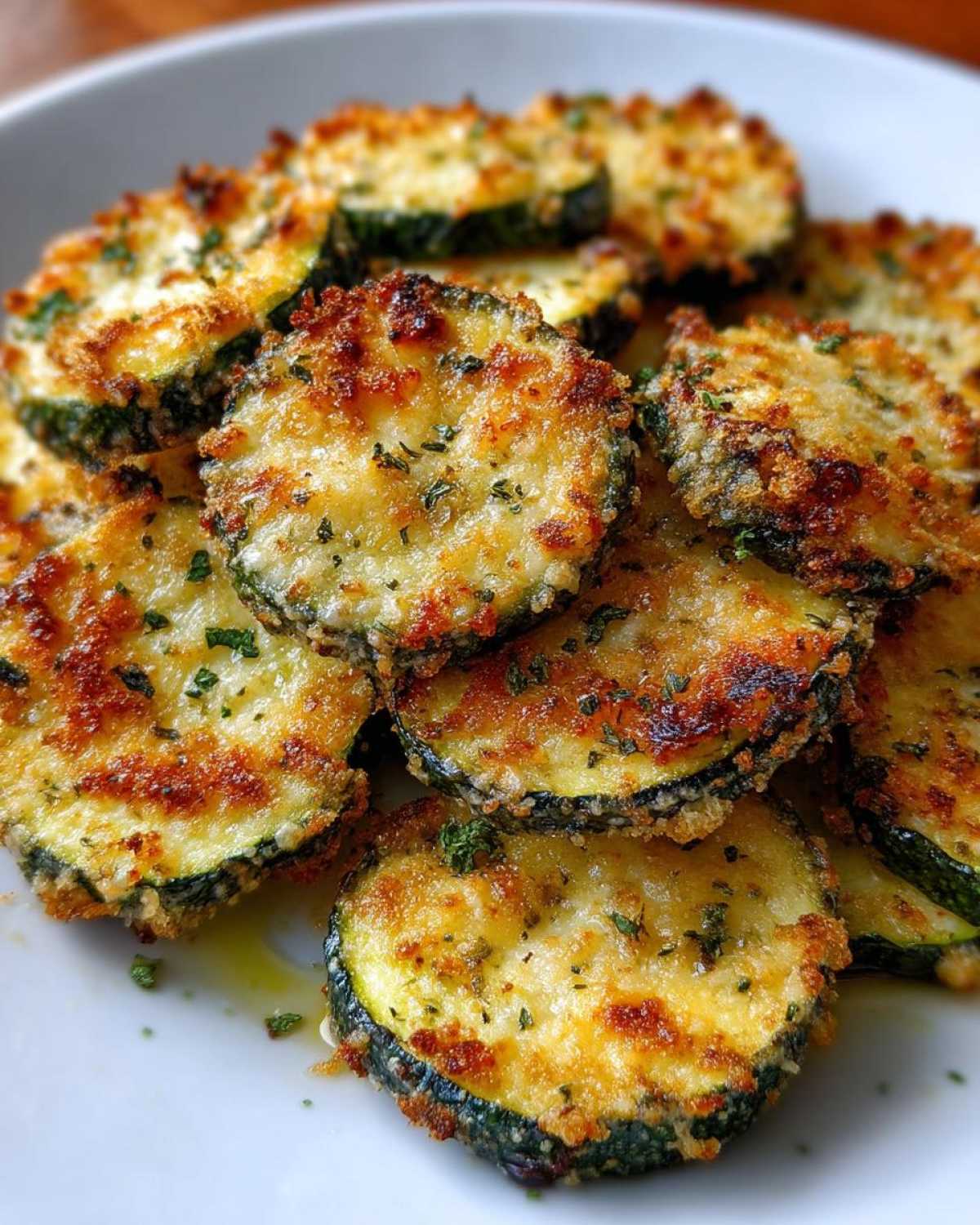 Air Fryer Zucchini with Parmesan