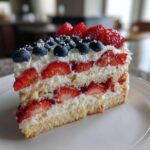 American Flag Cake