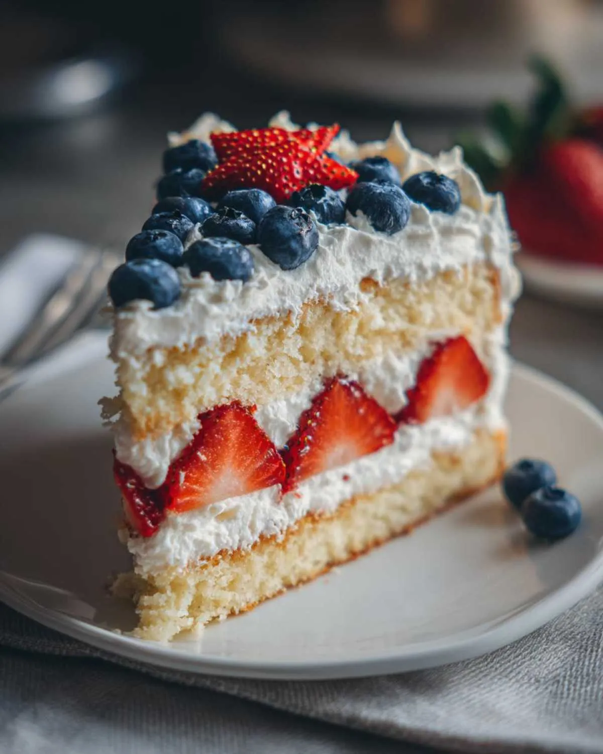 American Flag Cake