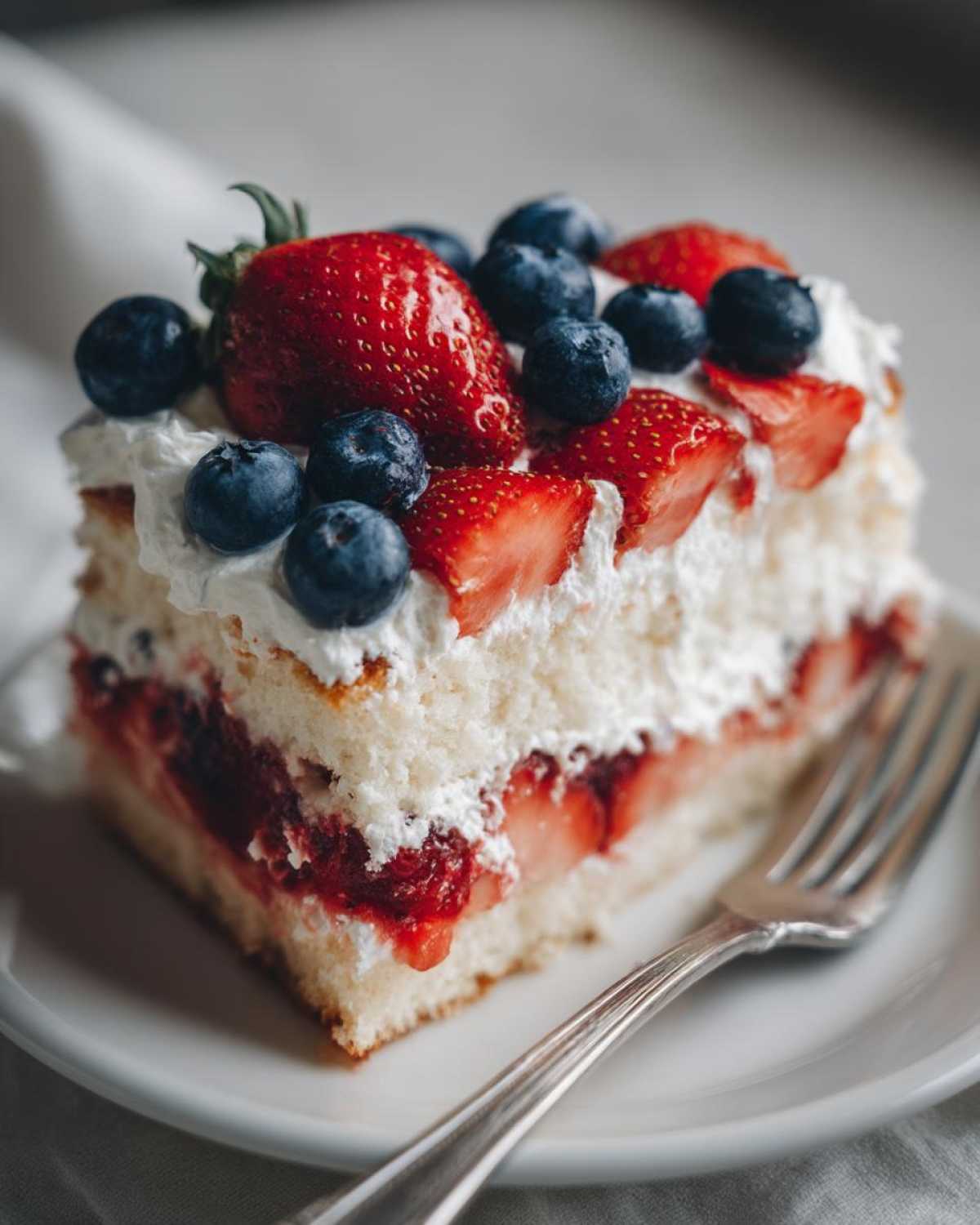 American Flag Cake