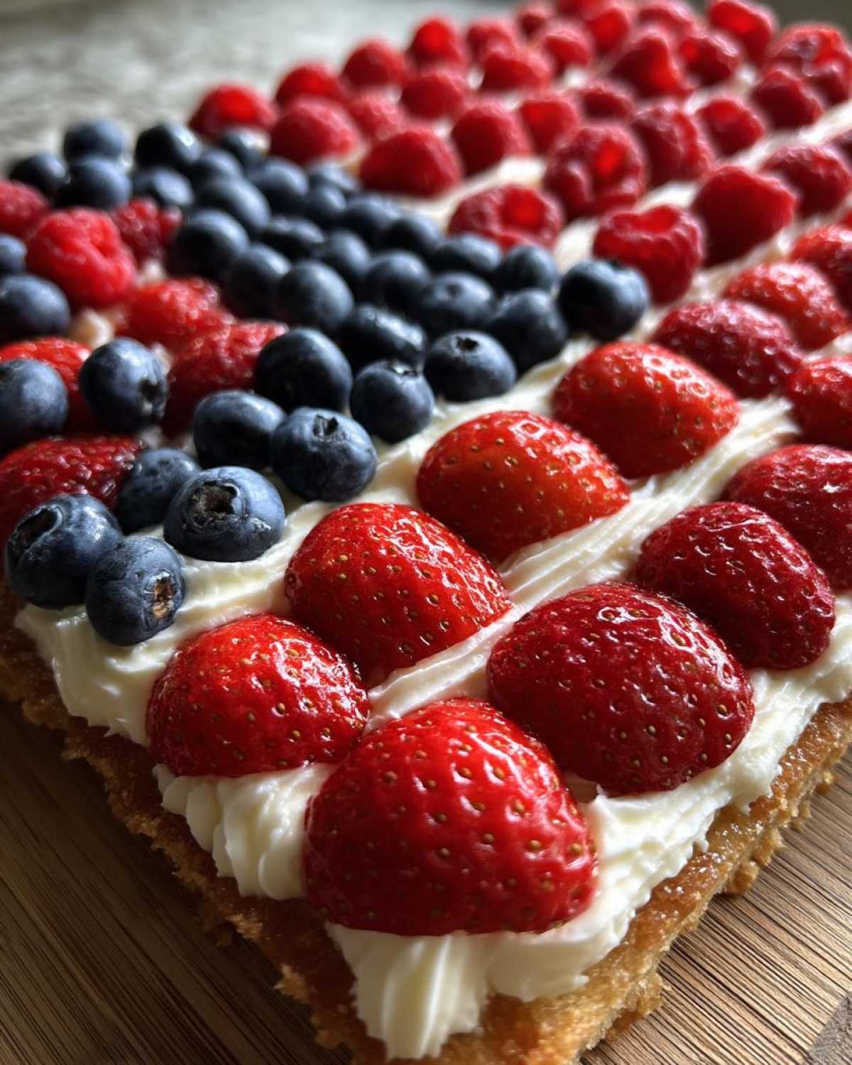 American Flag Fruit Pizza