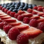American Flag Fruit Pizza
