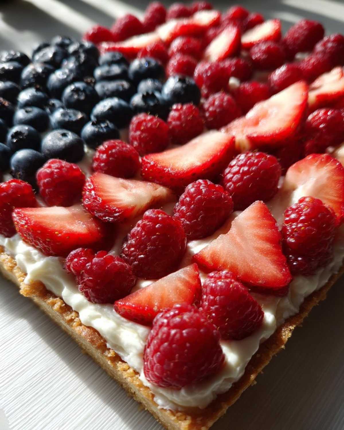 American Flag Fruit Pizza