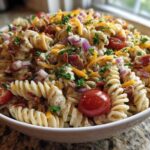 Bacon Ranch Pasta Salad