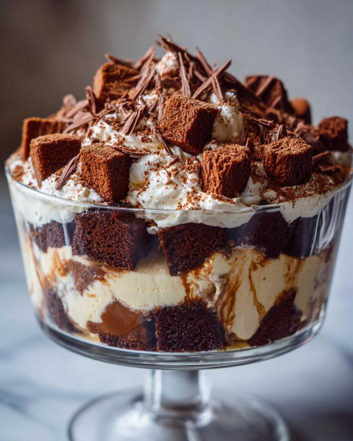 Baileys Chocolate Cheesecake Trifle