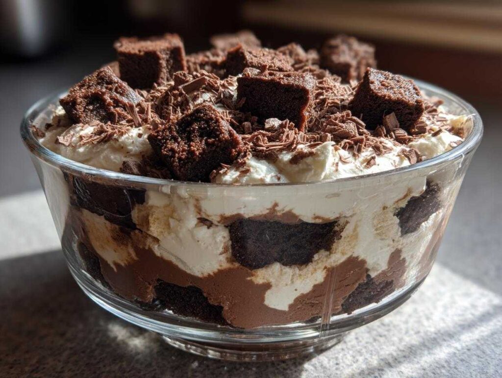 Baileys Chocolate Cheesecake Trifle