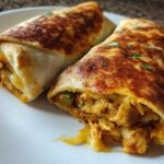 Baked Chicken Chimichangas