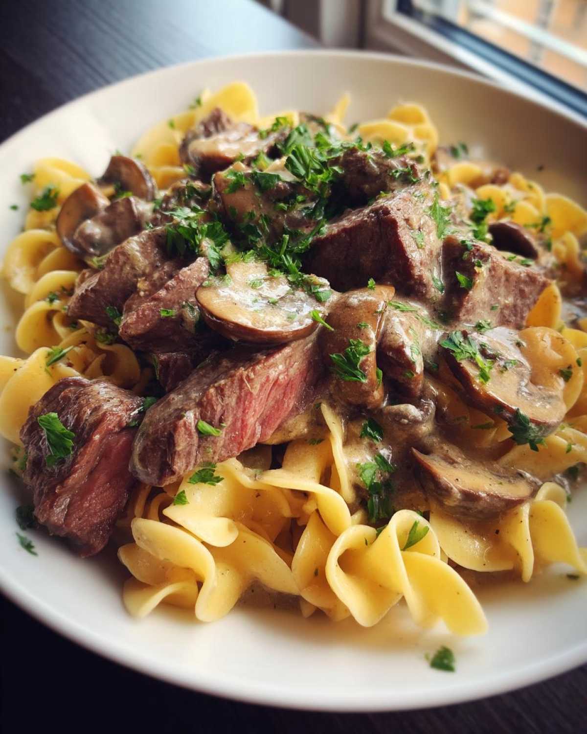 Beef Stroganoff